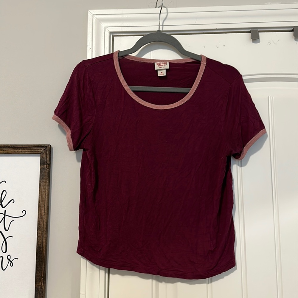 Cropped tee from target size M